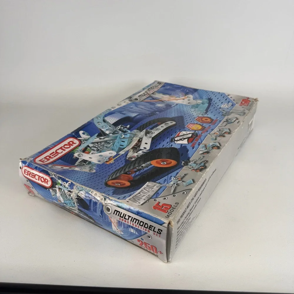 Erector Meccano Multimodels 15 Model Construction Set 250+ Pcs 836515E 2012